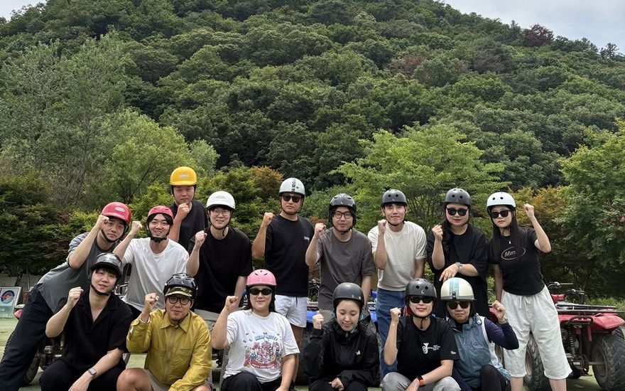 (주)지피에이코리아 10주년 워크샵 ATV 단체사진